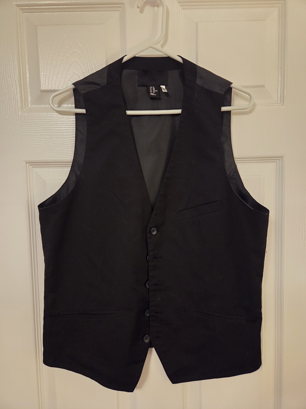 H&M Men's Black Dress Vest